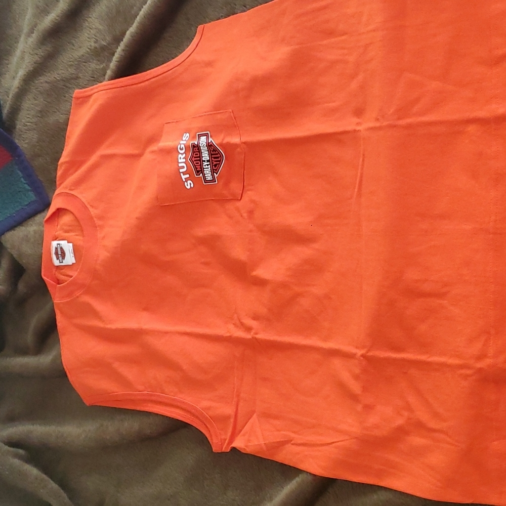 NWOT Harley Davidson sleeveless Sturgis shirt